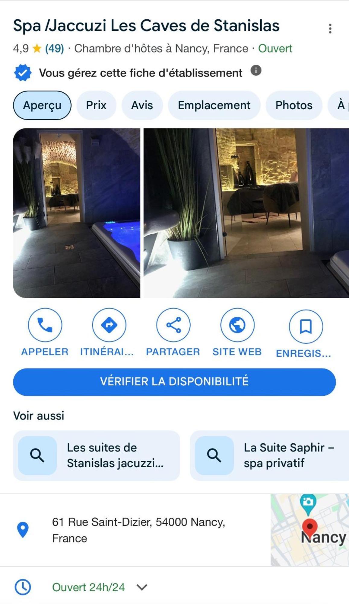 Jaccuzi & Spa Des Caves Stanislas Nancy Kültér fotó